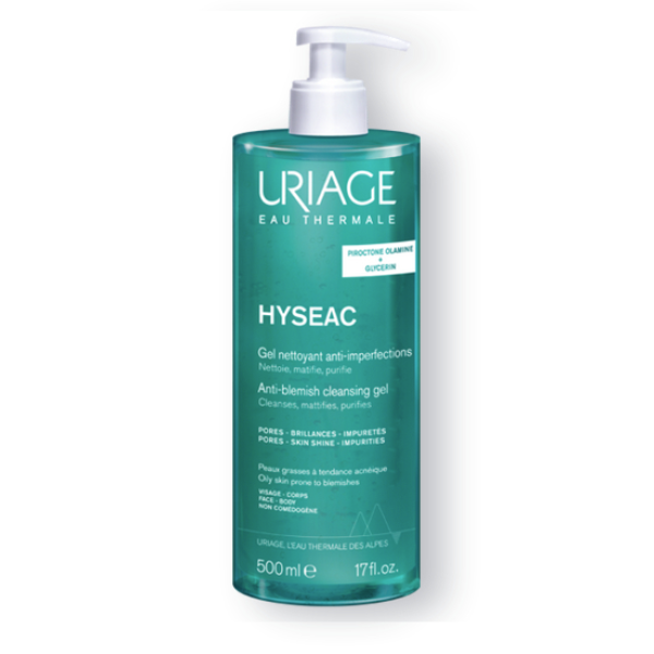 Uriage Hyséac Gel Limpeza Anti-imperfeições 500ml